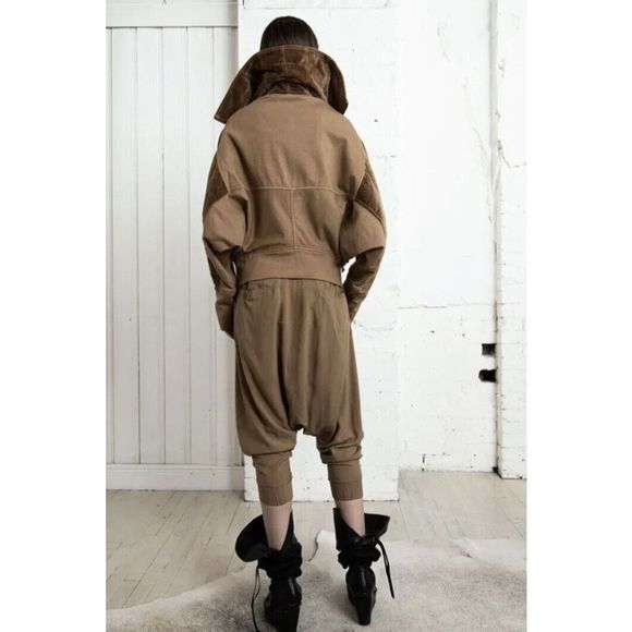 Free People x Nicholas K Bastie Sweatshirt Jacket Earth $498 - Picture 6 of 10